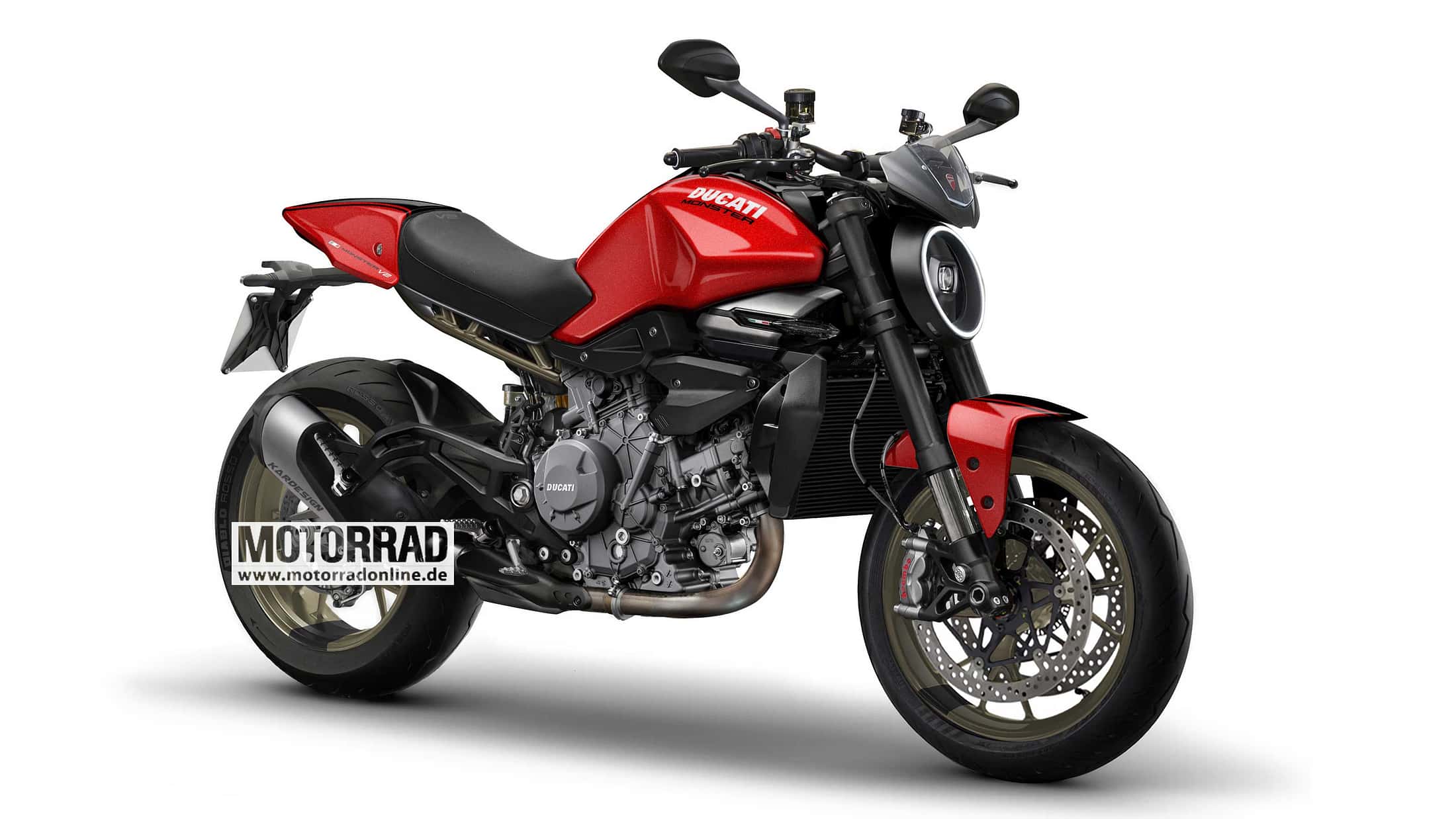 MOTORRAD-Entwurf einer neuen Ducati Monster: So könnte die neue Monster aussehen