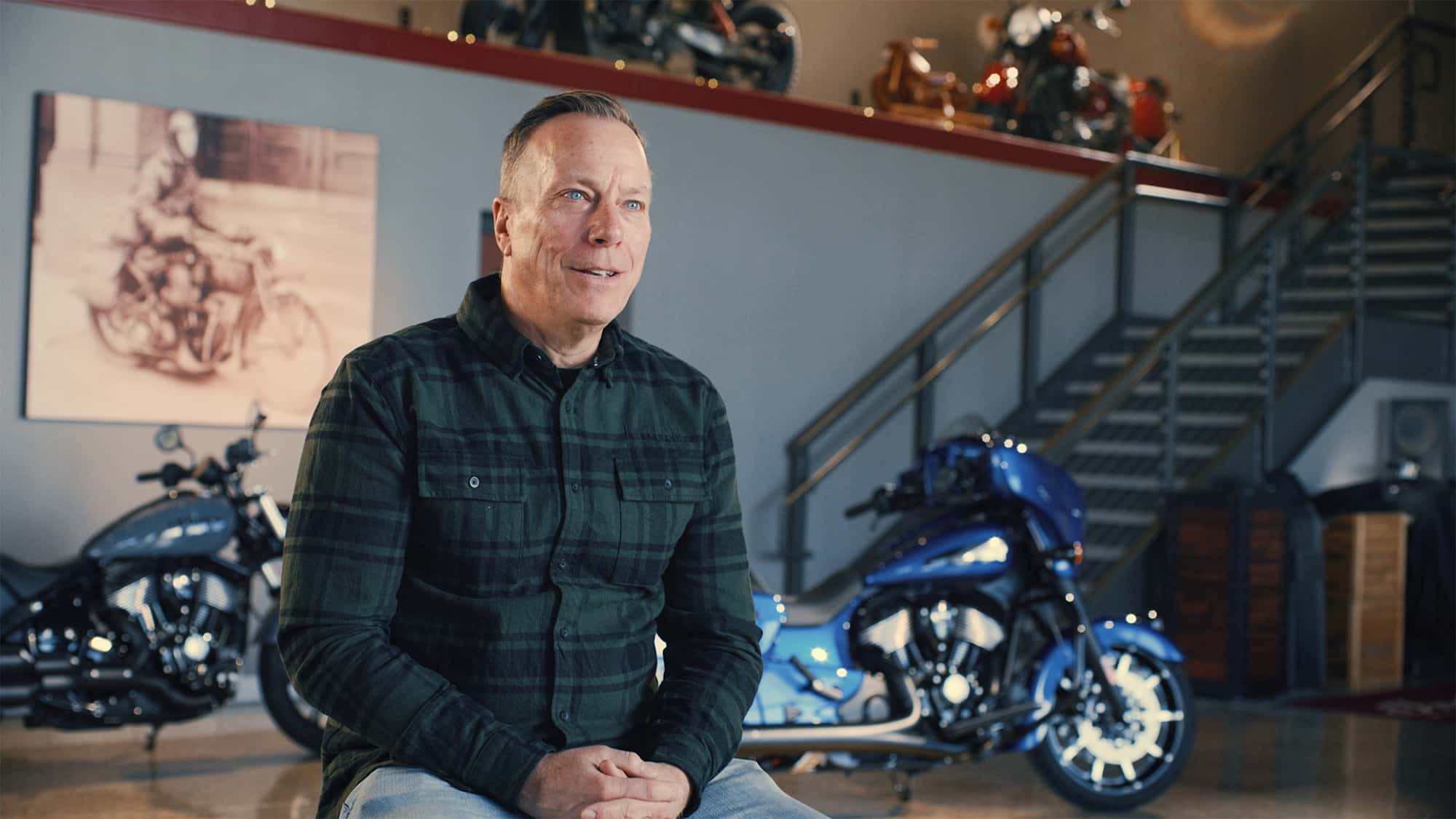 Harley R. Kennedy 27 Jahre Harley-Davidson, jetzt Indian-Häuptling: Mike Kennedy im Interview