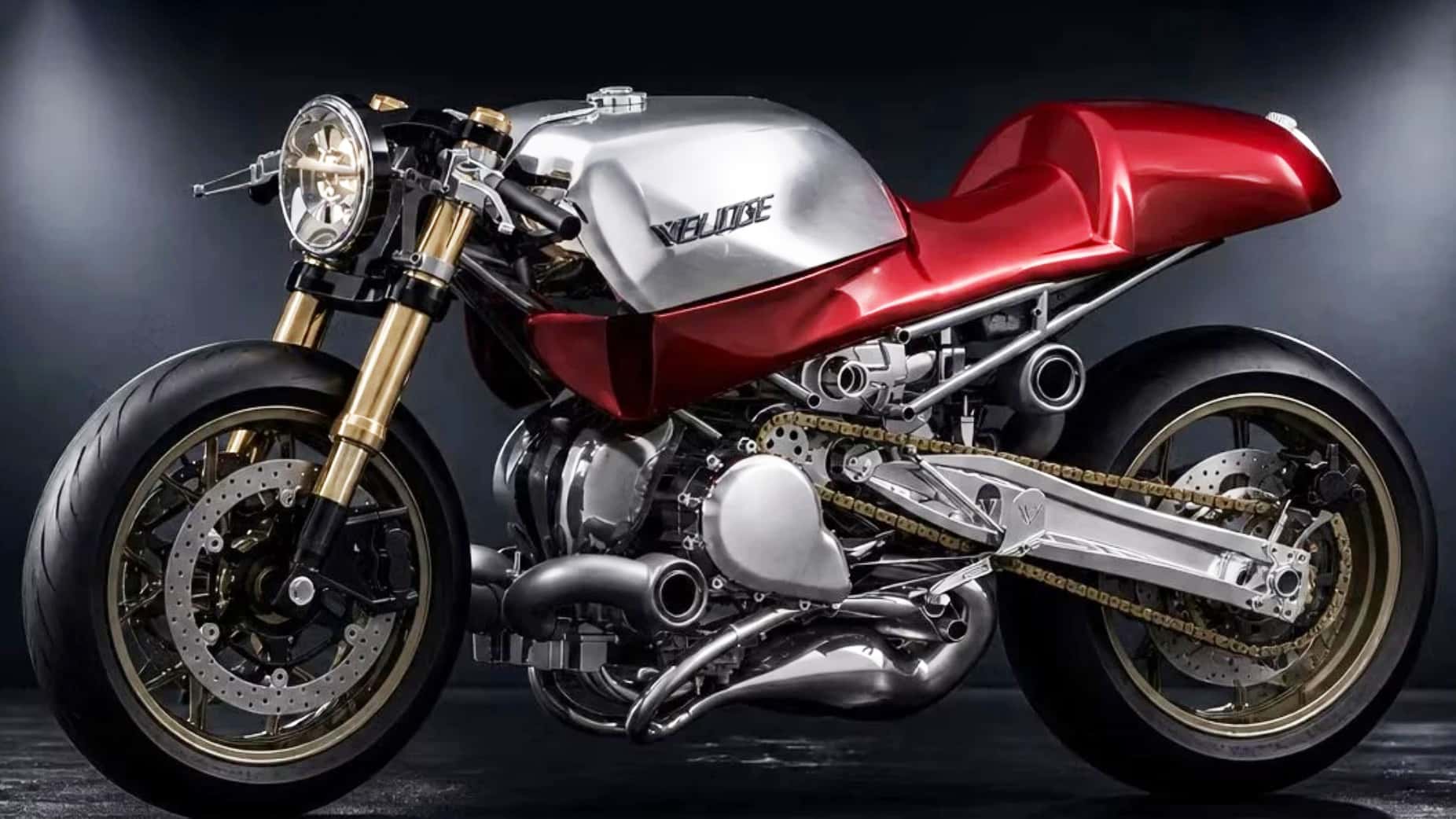 Café Racer au look rétro : Veloce Ethereum avec 500 deux temps