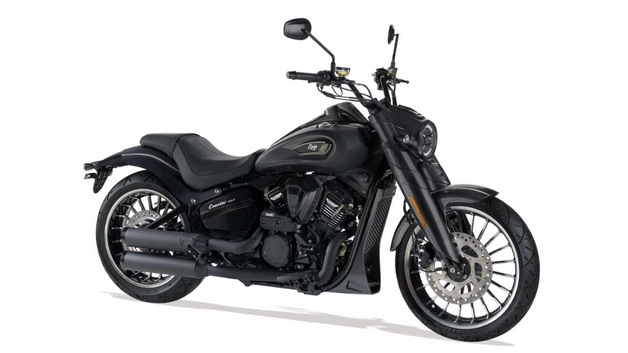 Avec la Coaster 407, le constructeur espagnol de motos Rieju disposera également d'un élégant cruiser A2 dans sa gamme de produits à partir de 2026
