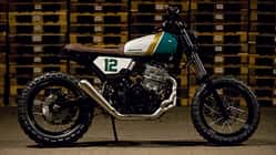 Honda NX 650 Dominator Nr. 35 - Scrambler-Umbau von HB-Custom.