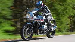 Road-Replika-Umbaukit von Wilbers für die BMW R nineT Racer.