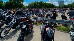 Motorrad-Demo 2020
