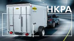Humbaur HKPA Vollpoly-Alu-Kofferanhänger