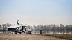 Faltcaravan Motorrad-Tranport Farfalla Camper Variante LS