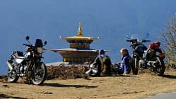 Motorradreise Buthan