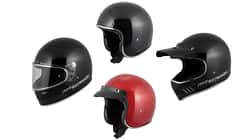 Retro-Motorradhelm MTR Vintage Jet Fiber