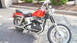 Harley-Davidson K-Model Cry Baby Johnny Depp