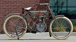 Harley-Davidson 1908 Strap Tank Auction most expensive motorcycle in auction