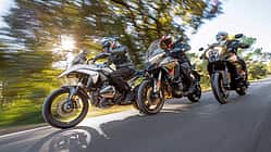 Vergleich R 1300 GS, Multistrada V4, Super Adventure S