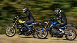 Kawasaki Z 900 RS und Yamaha XSR 900 Retro-Bikes im Vergleich