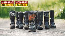 Motorrad Adventure-Stiefel Test
