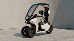 Project Urban 3W Cell Dreirad-Kabinenroller mit Sicherheitszelle