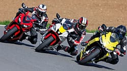 Aprilia RS 660, Honda CBR 650 R, Yamaha R7 Vergleichstest