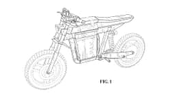 GM-Patent General Motors Elektro-Motorrad