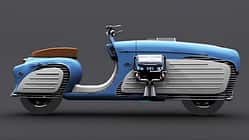Dieselpunk Roller mit V4-Motor von Saint Peter's Builds