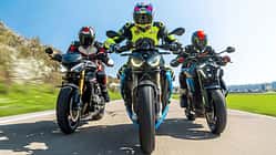 Triumph Speed Triple 1200 RS, BMW S 1000 R, KTM 1390 Super Duke R Vergleichstest