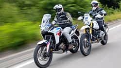 Honda Africa Twin CRF 1100 L und BMW R 12 G/S Vergleichstest