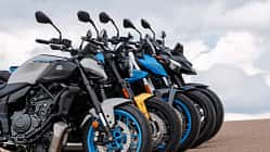 Vergleichstest Suzuki GSX-8S, Honda CB 750 Hornet, Triumph Trident 660, Kawasaki Z 650 und Yamaha MT-07 Vergleichstest Suzuki GSX-8S, Honda CB 750 Hornet, Triumph Trident 660, Kawasaki Z 650 und Yamaha MT-07