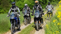 Honda XL 750 Transalp, KTM 790 Adventure, Suzuki V-Strom 800 DE, Yamaha Ténéré 700 Vergleichstest