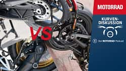 Kette vs. Kardan vs. Riemen