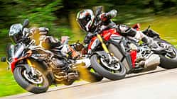 Vergleichstest Aprilia Tuono V4 Factory 1100, Ducati Streetfighter V4 S