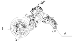 Zongshen Patent Radnabenlenkung mit Servolenkung