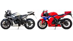 Honda CBR 600 RR alt gegen neu