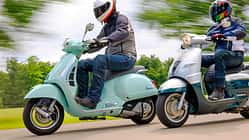 125er-Champs Test Vespa GTS 125 und Peugeot Django Classic 125 125er-Champs Test Vespa GTS 125 und Peugeot Django Classic 125