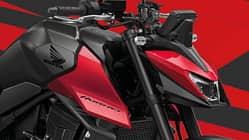 Honda CB 750 Hornet 2025 rot Detail
