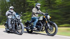 Moto Morini Calibro, Royal Enfield Shotgun 650 Vergleichstest