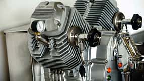 Kaffeemaschinen aus Motorrad-Motoren