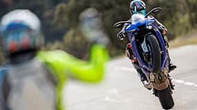 Test Abschied Yamaha R1