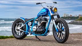 Honda GB 350 S Chopper-Custombike Hachimaan von Maan Motocicli Audaci