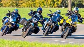 Motorrad Vergleichstest BMW F 900 XR, KTM 890 SMT, Triumph Tiger Sport 800 und Yamaha Tracer 9 GT+