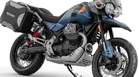 Moto Guzzi V85 TT Travel Blu Zefiro