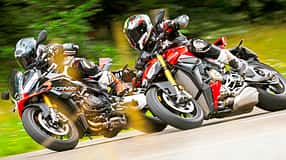 Vergleichstest Aprilia Tuono V4 Factory 1100, Ducati Streetfighter V4 S