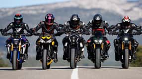Vergleichstest BMW F 900 R, Kawasaki Z 900 SE, KTM 990 Duke R, Triumph Street Triple 765 RS, Yamaha MT-09 SP 