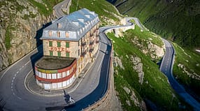 Hotel Belvedere Furkapass, Schweiz, MOTORRAD Alpenpässe-Challenge 2026,  RideLink App