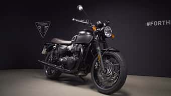 Triumph Bonneville T120 Black (2021) im Video