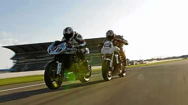 Die Street Triple in der LSL und Cup-Version