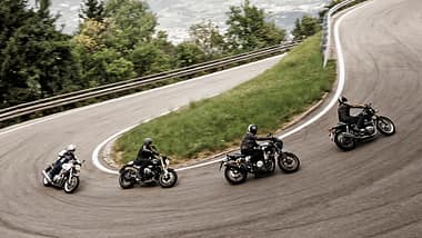 Retro-Bikes im Vergleich