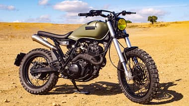 Yamaha XT 600 Army Scrambler Umbau Lord Drake Kustoms