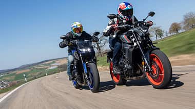 Yamaha MT-09 Alt/Neu Vergleichstest