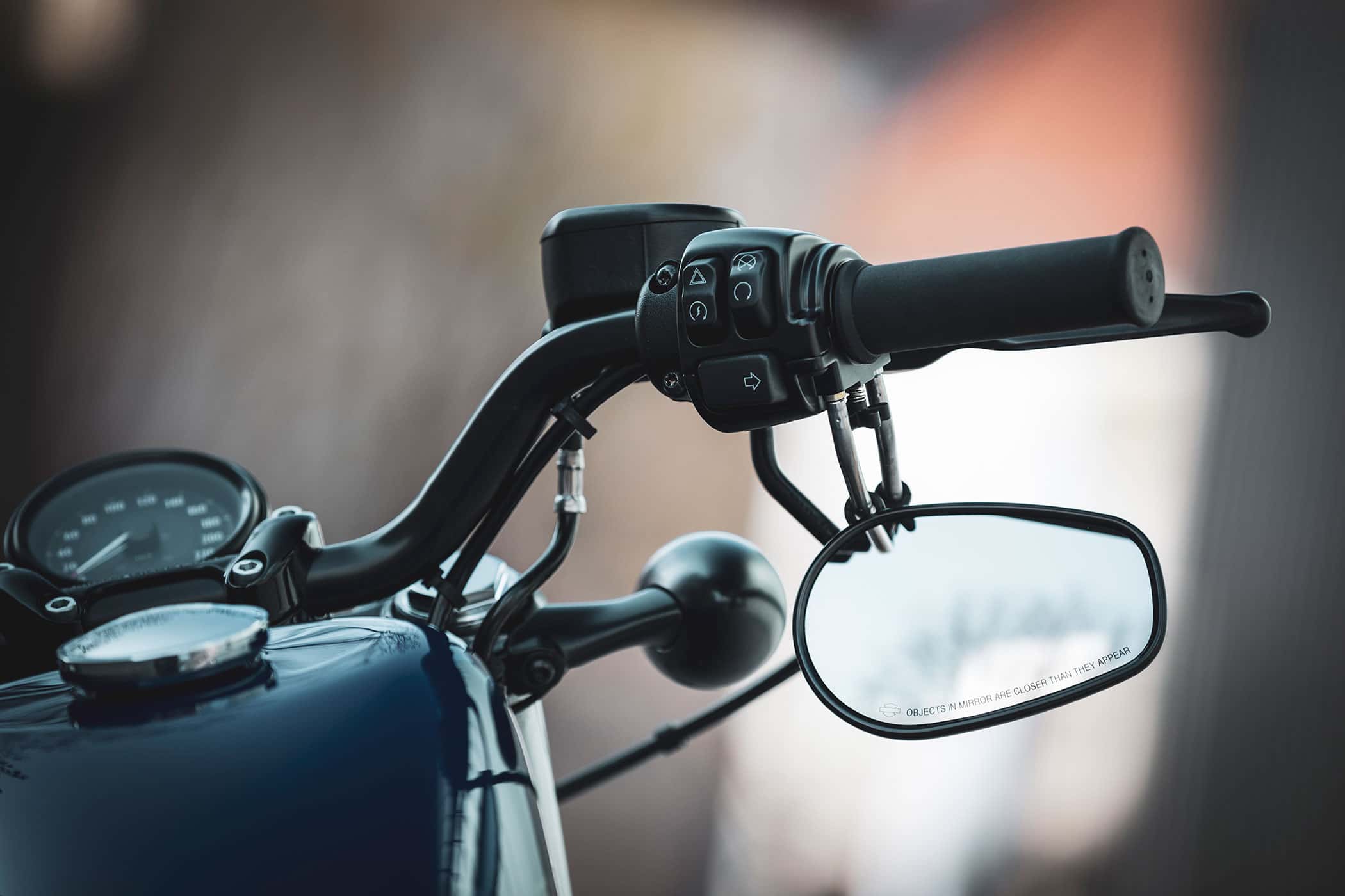 UM Rückspiegel Für Motorrad & Roller – UN-ECE R81 Zugelassen, 13,7 Cm, Verstellbar