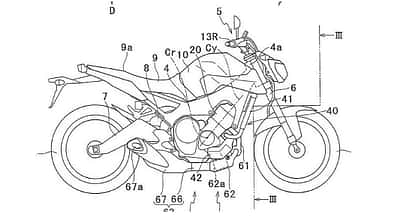 Yamaha Turbo Patentamtszeichnungen