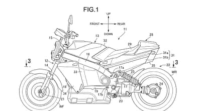 Honda Brennstoffzellenmotorrad Patent