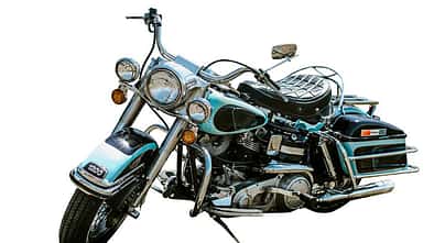 Elvis Presley's 1976 Harley Davidson FLH 1200 Electra Glide