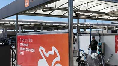 Repsol MotoStop Tankstelle