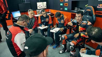 MotoGP-Test mit KTM 2019 Dani Pedrosa